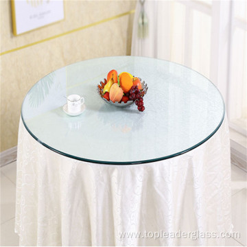 Round tempered glass for coffee table top